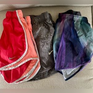 ***3 PAIR Nike dri-fit running shorts
